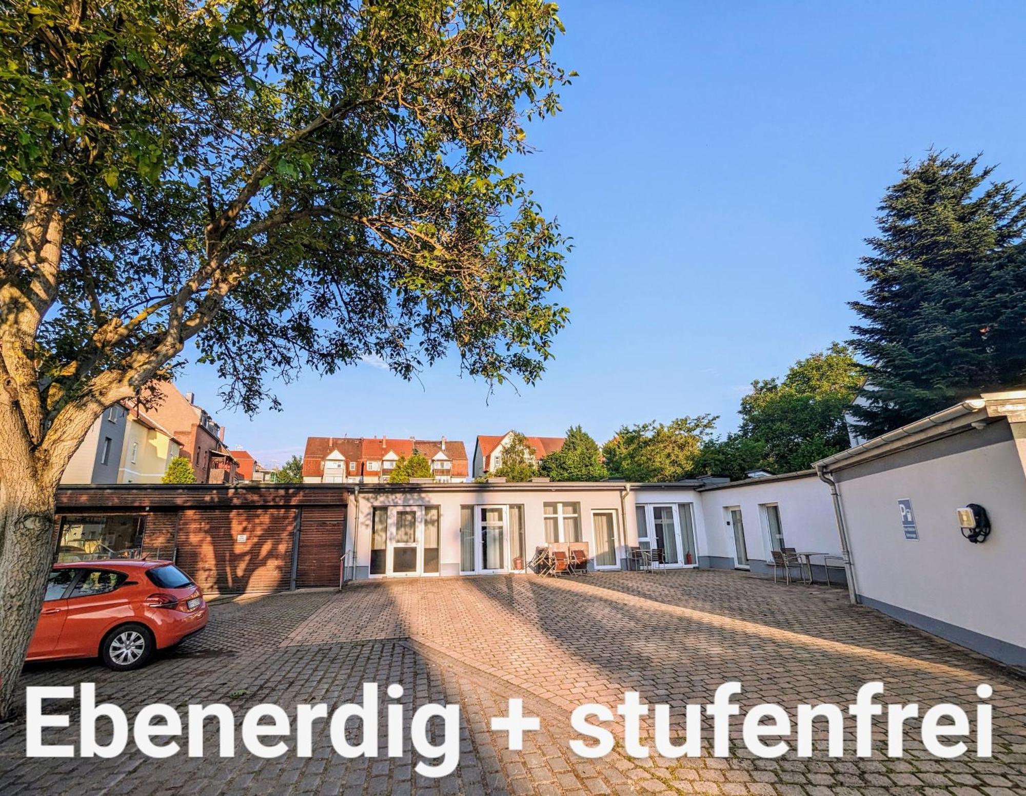 Fewo Urban Gotha-Apartment Ekhof- Am Schlosspark- Parken An Der Der Tuer- Barrierefrei, 900 Meter Zum Bahnhof - Wallbox Zewnętrze zdjęcie